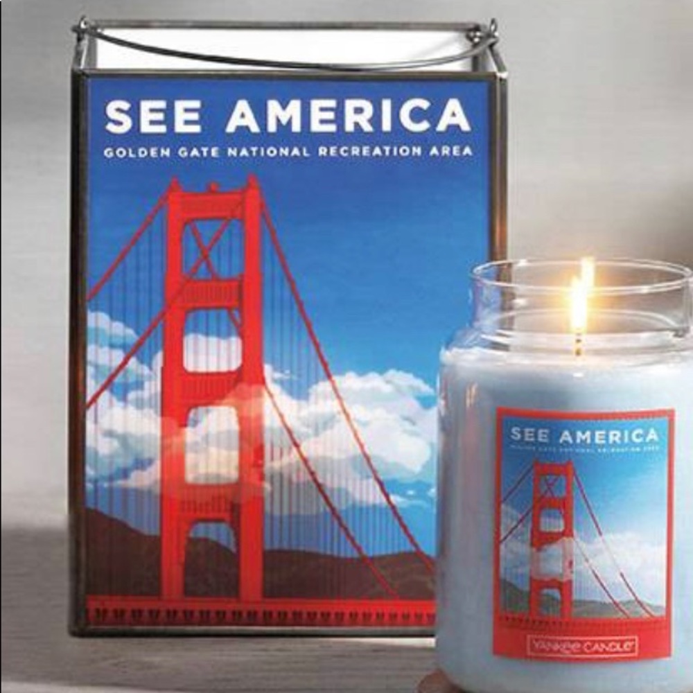 Candle Lantern - See America Yankee Candle